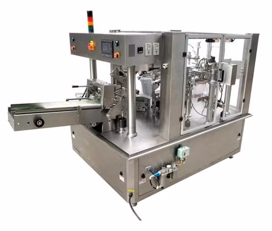 Guest Bag Packing Machine Automatic Multi-Function Rotary Pre-Made Pouch Bag Filling Powder/Food/Package/Packaging Packing Machine (AP-8BT)
