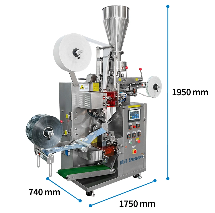 Automatic DIP Tea Bag Packing Machine with String and Tag